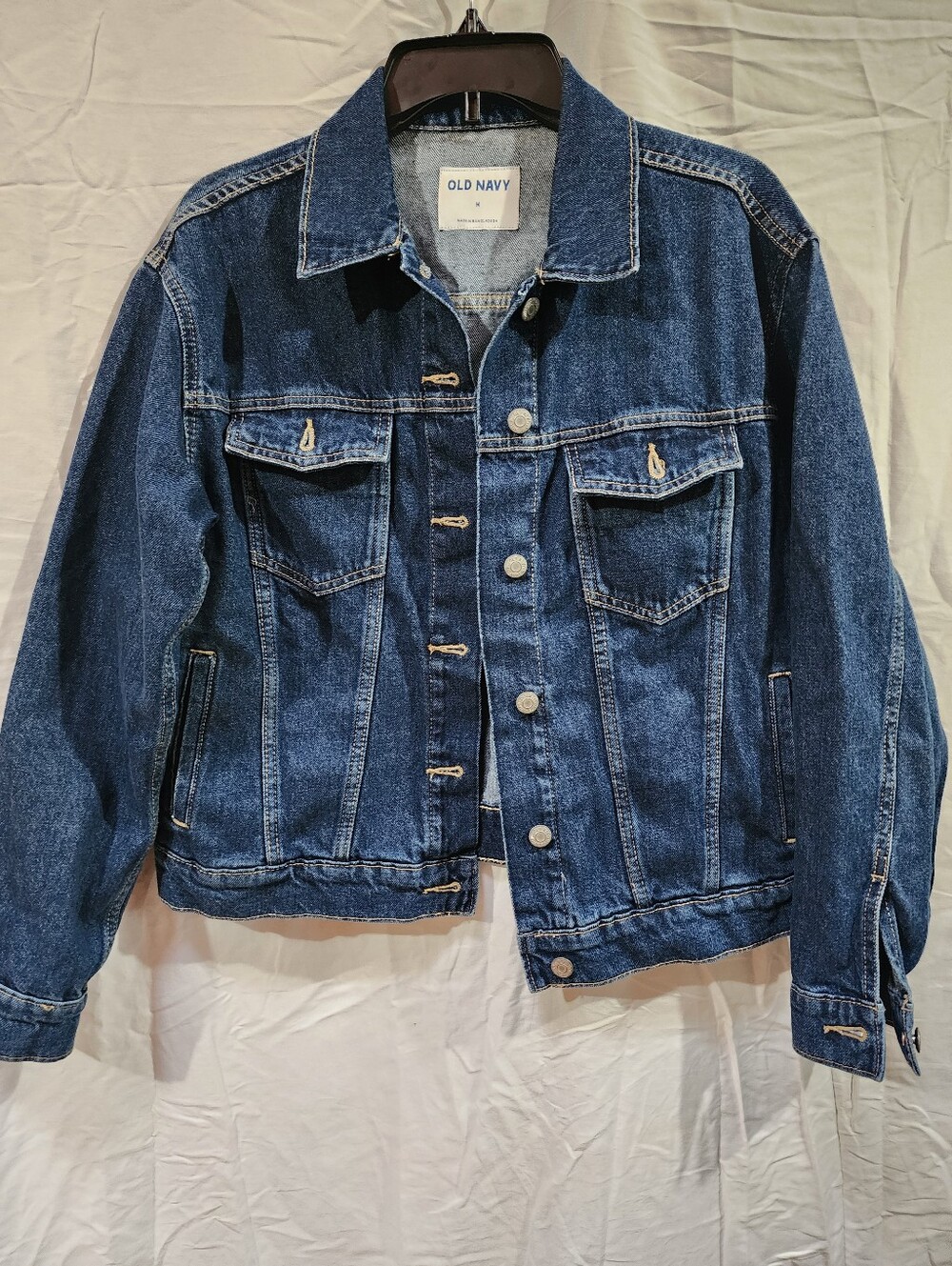 Old Navy Indigo Denim Trucker Jacket